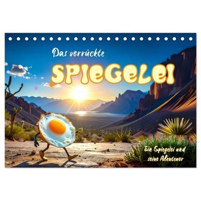 Das verrückte Spiegelei (Tischkalender 2027 DIN A5 quer), CALVENDO Monatskalender