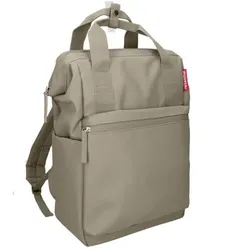 reisenthel Rucksack Allrounder Backpack taupe, 28.5x43x15 cm