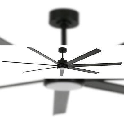 Lucci DC Deckenventilator Atlanta II Schwarz mit LED 183
