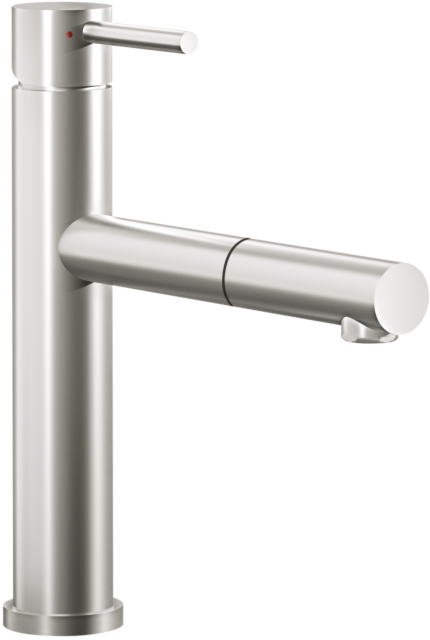 Villeroy und Boch Küchenarmatur Como Shower Sky 927900LC 7,8 l/min, ausziehbar, Edelstahl massiv
