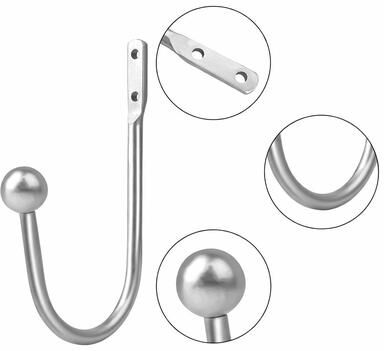 Multicon Wholesale Hub Mounted Drapery Tiebacks, Curtain Holdback, Wall Curtains Holder, Aluminum Alloy Hooks For Elegant Home Decor Mounted Drapery Tiebacks, Curtain Holdback, Wall Curtains Holder, Aluminum Alloy Hooks For Elegant Home Decor