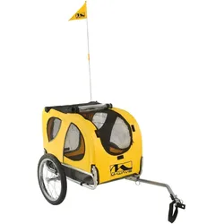 M-Wave Hundeanhänger Pet Ride gelb/schwarz