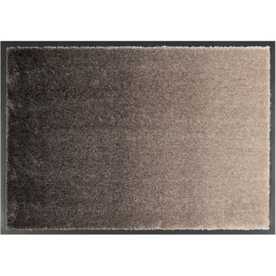 Fußmatte "Miami", beige, B:67cm H:7mm L:100cm, Kunstfaser, SCHÖNER WOHNEN-KOLLEKTION, Teppiche, Fußmatte, Türmatte, Schmutzfang, In und Outdoor, Sauberlauf, waschbar