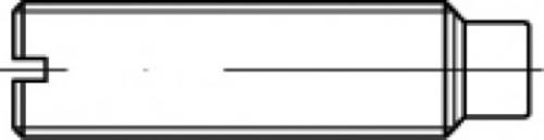 TOOLCRAFT TO-5435046 Gewindestift M6 20mm 100St.
