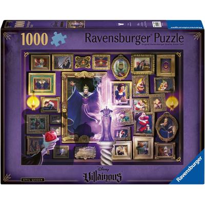 Puzzle RAVENSBURGER "Disney Villainous, Evil Queen", bunt, Puzzles, KinderB:70cm H:50cm, Pappe, Made in Germany, B:70cm H:50cm