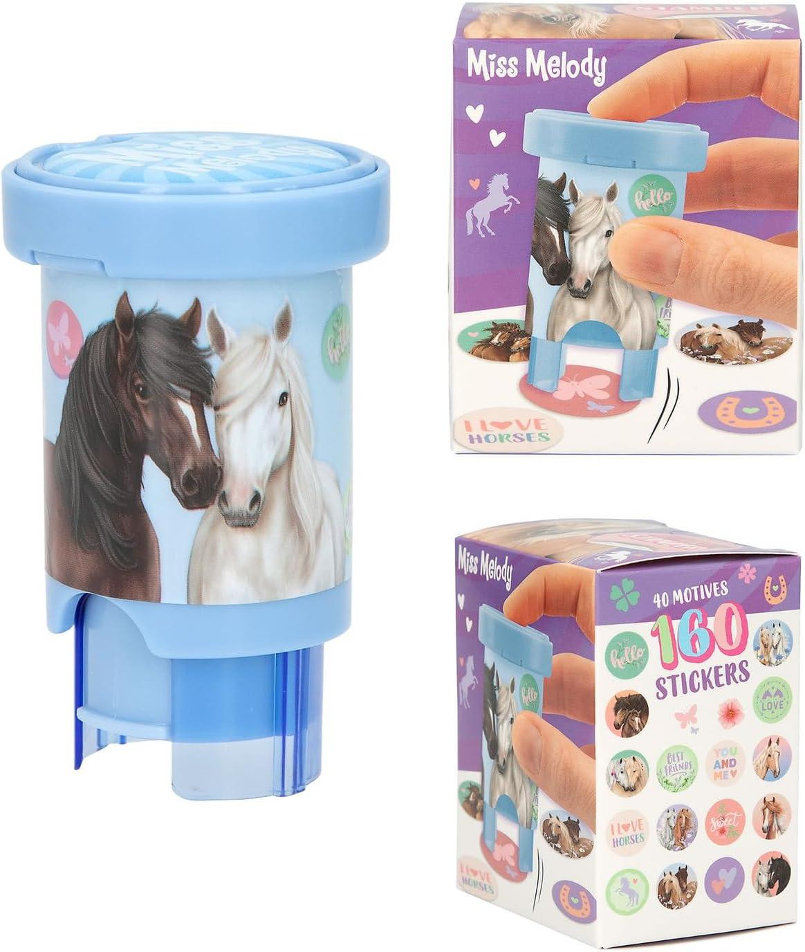 Depesche Miss Melody Stickervel met Stamper - Wild and Free
