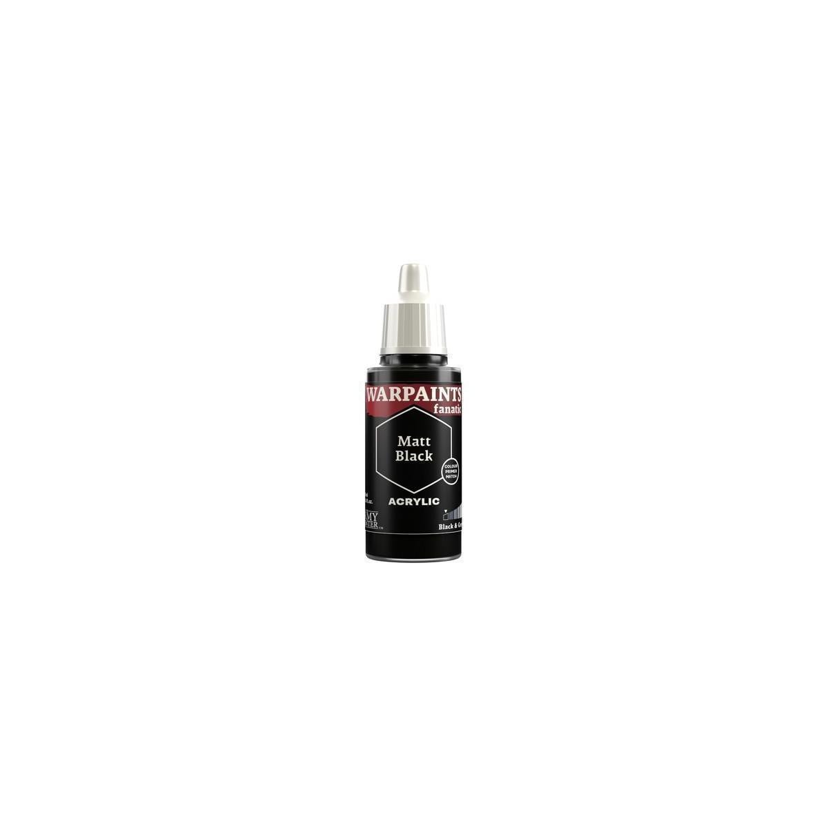The Army Painter Warpaints Fanatic Effects Zwart Acrylverf 1 stuk