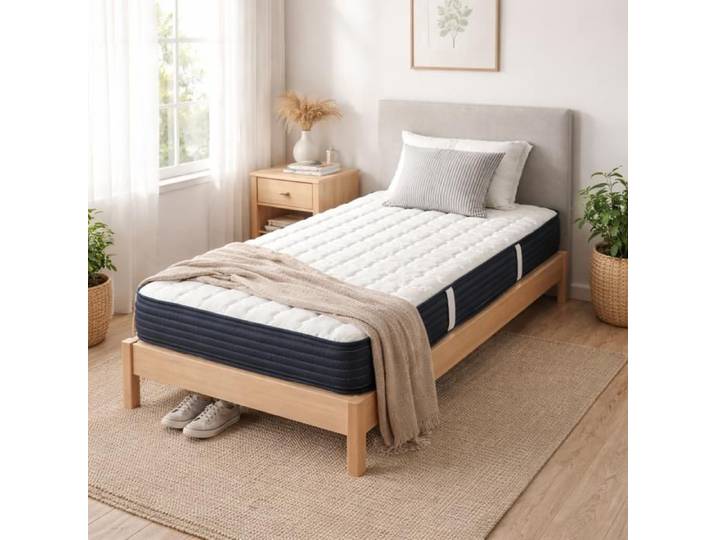 Matelas Gold 20cm mousse haute densité haute adaptabilité indépendance du couchage ergonomique réversible