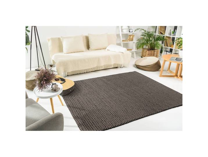 Kurzflorteppich Robbie 125 Grau/Grau 160 x 230cm Webstoff