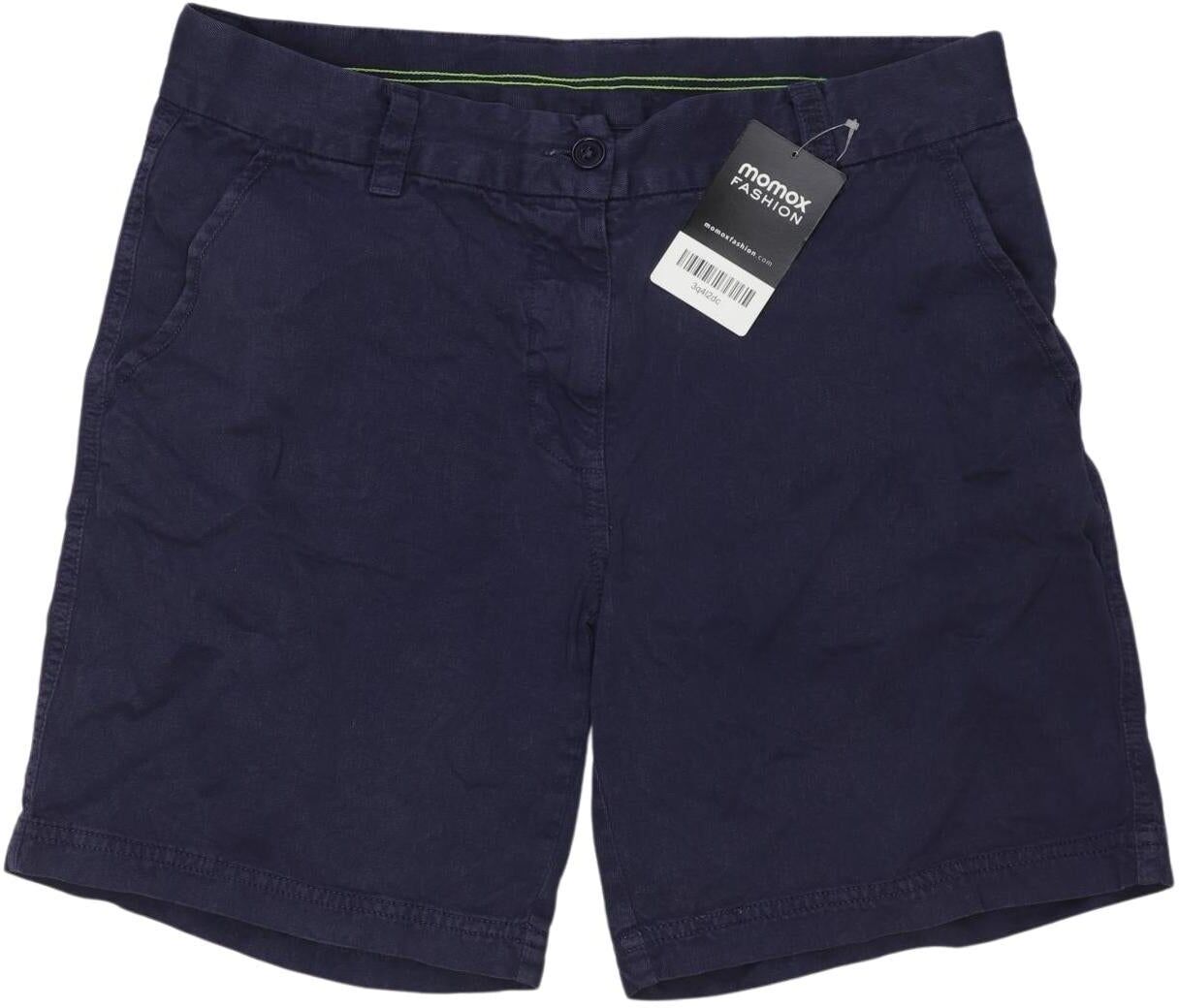 HempAge Damen Shorts, Marineblau, Gr. S, Baumwolle / Hanf - Second Hand