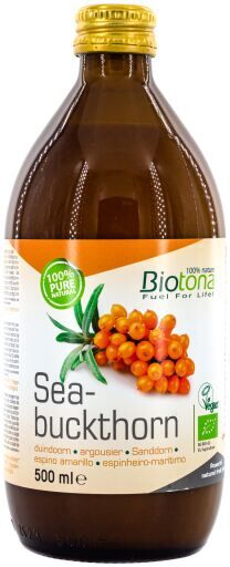 Biotona Organic Sea Buckthorn Juice 500 ml