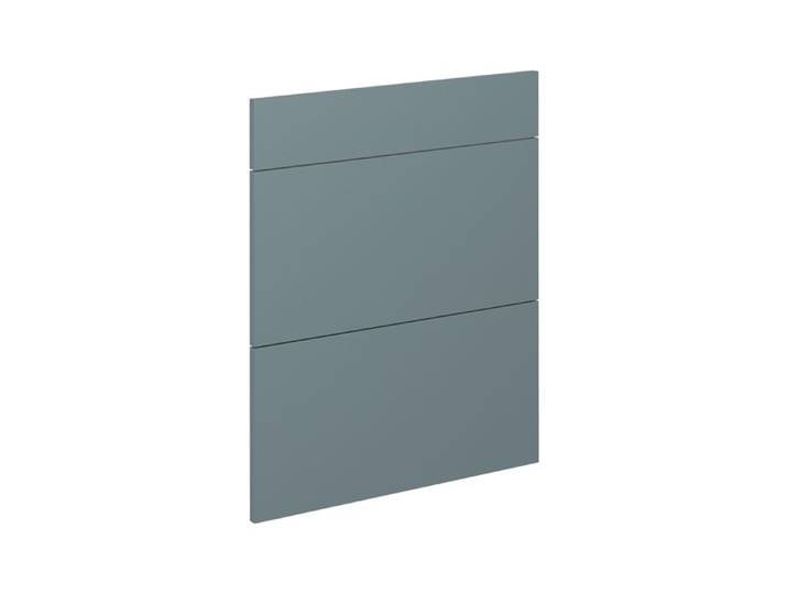 Façade de cuisine R-Line 59.6x70.4cm façade de meuble pour meuble bas à tiroirs Bleu-gris Vicco 40952