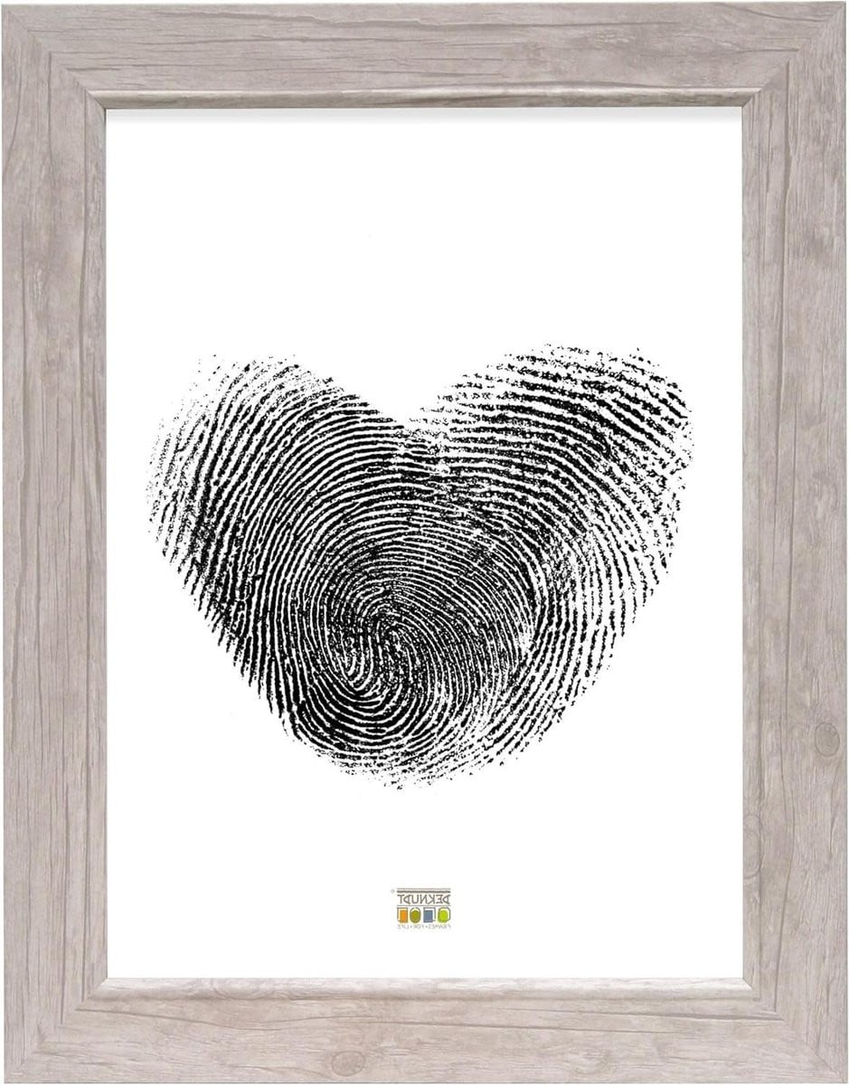 Houten Fotolijst Licht Hout Wit - 40 x 60 cm