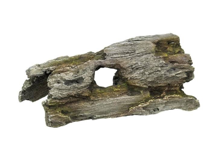 Aquariendeko NOBBY Aqua Ornaments Treibholz S 19 x 12 x 9 cm , braun (grau), B:9cm H:12cm T:19cm, Kunststoff, Kunstriffe, Aquariendeko, Holzfigur als zeitloses Natur-Motiv