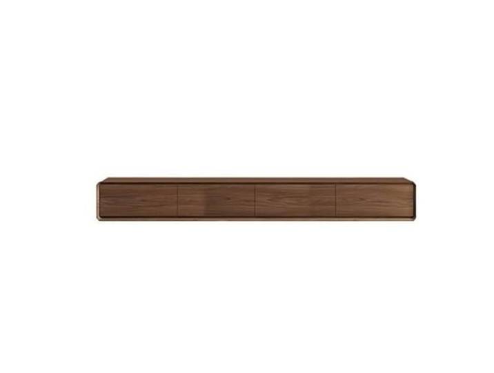 Schwebender TV-Ständer, modernes wandmontiertes Entertainment-Center Mit 4 Türen for Schlafzimmer und Wohnzimmer lowboard