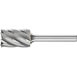 Pferd, Fräser, Hartmetall Hochleistungsfrässtift ALU Zylinder ZYAS stirn Ø 16x25 mm Schaft-Ø 6 mm Alu/NE Met
