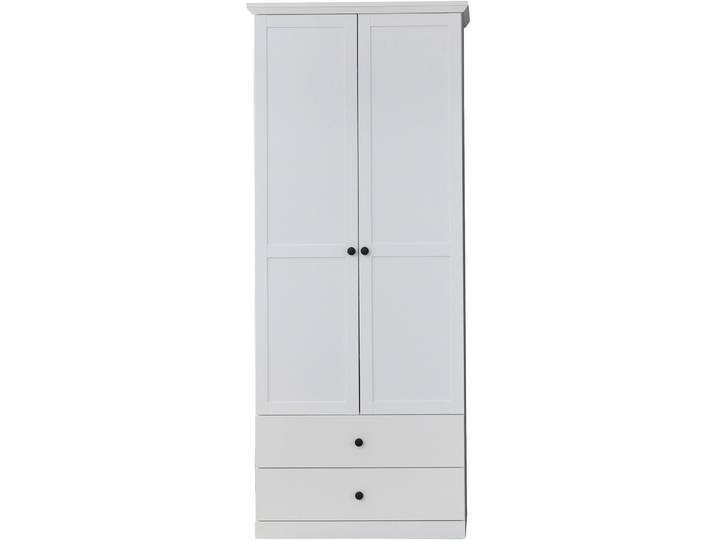 Wombat Garderobenschrank weiss - Material: Holzwerkstoff - 497