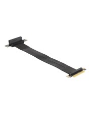 Delock Riser Karte PCI Express x4 Stecker zu Slot 90° gewinkelt mit Kabel 30 (88025)