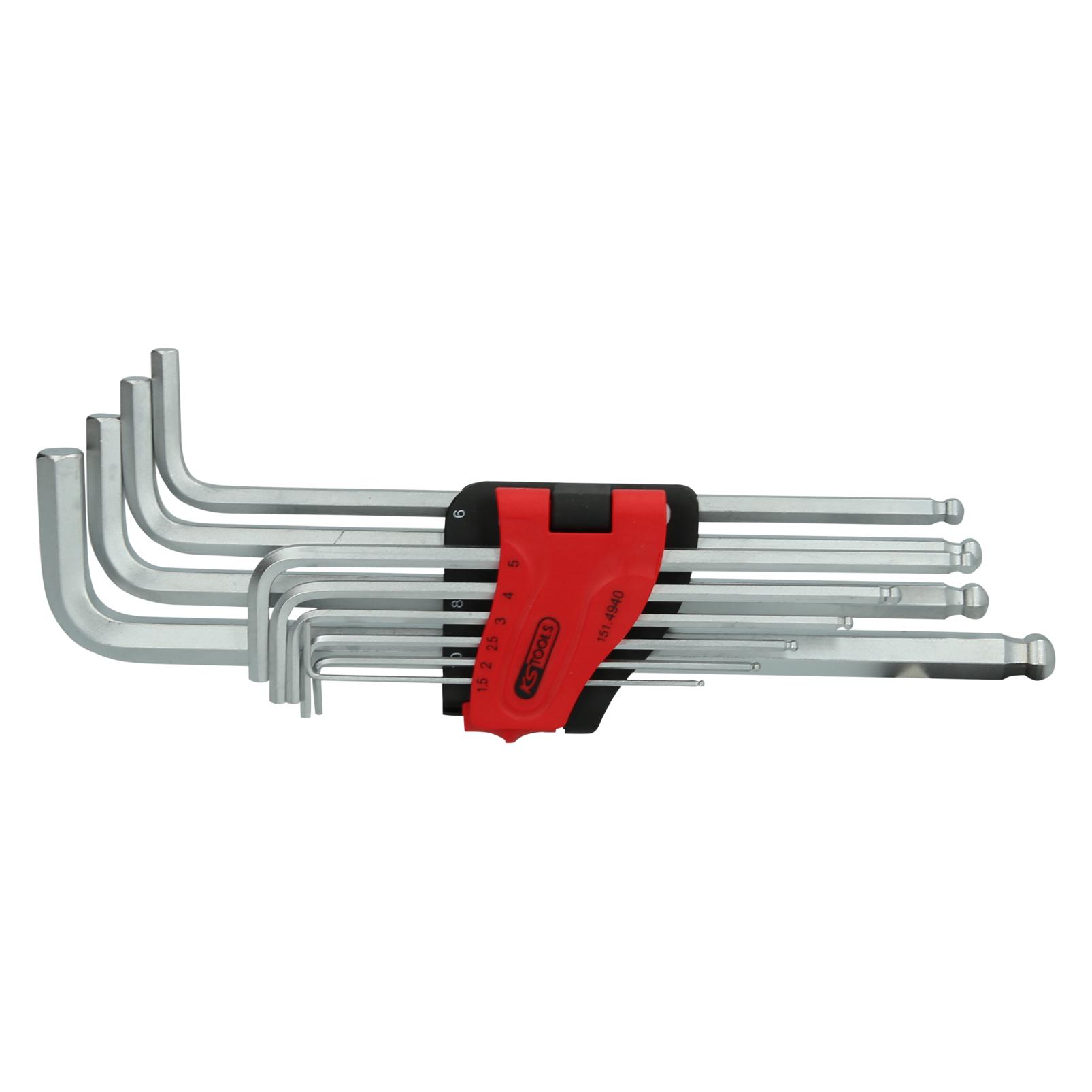 KS Tools Winkelstiftschlüssel-Satz XL (151.4940)