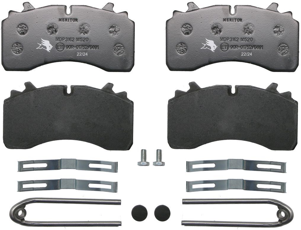Jeu de garnitures de frein MERITOR MDP3162K