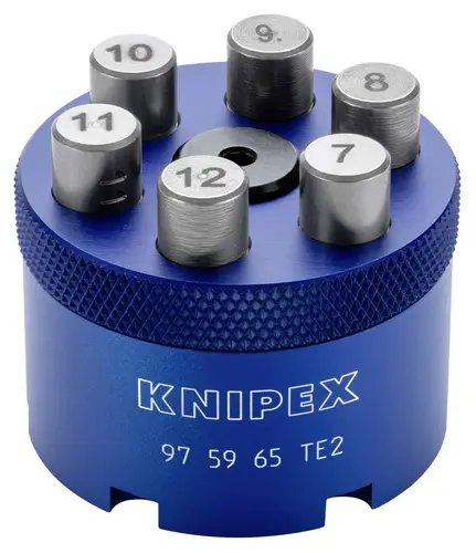 Knipex 97 59 65 TE2 Kontaktaufnahme Gedrehte Kontakte 0.14 bis 6mm²