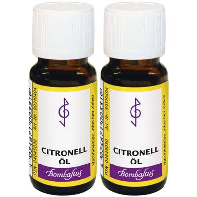 Citronell Öl 2x 2x10 ml Ätherisches