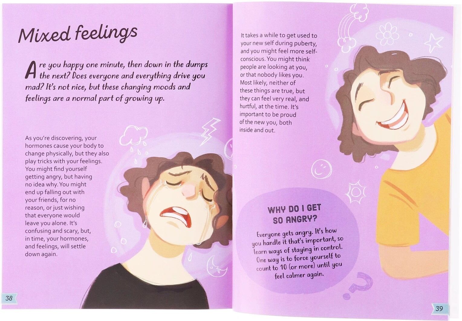 Franklin Watts A Girl's Guide to Growing Up (My Body's Changing) by Anita Ganeri – Essential Book for Girls Aged 9-12 on Navigating Puberty with Confidence