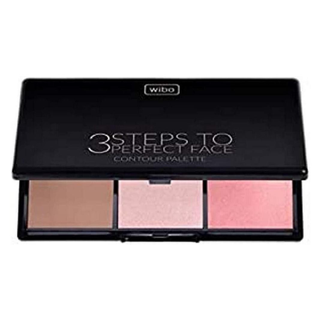 Wibo 3 - Steps to Perfect Face Contour Palette F (Bronzer, Highlighter, 10 g) (5901801611356)