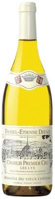 """Daniel-Etienne Defaix""" """Daniel-Etienne Defaix Chablis Les Lys Premier Cru 2015 White Wine - France"""