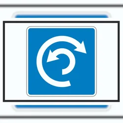 HB-Druck Wendestelle Umdrehen erlaubt Symbol A6 (105x148mm)