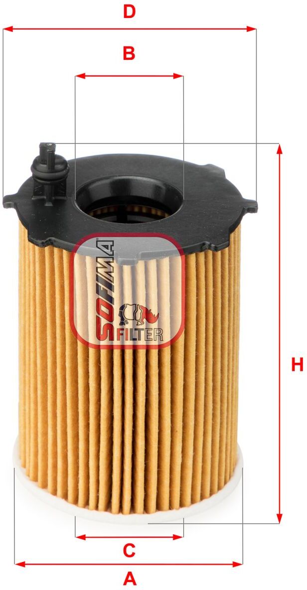 Ölfilter SOFIMA S5128PE