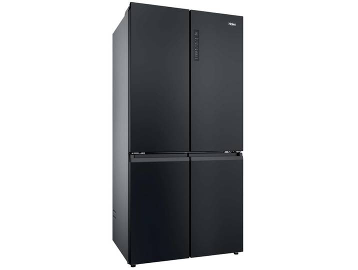 HAIER Kühl-/Gefrierkombination HCR39F19ENPT , Energieeffizienz: E, schwarz, NoFrost, Kühlschränke, Humidity Zone: Obst, Gemüse und Salat 2x länger frisch halten, Kühl-/Gefrierkombination