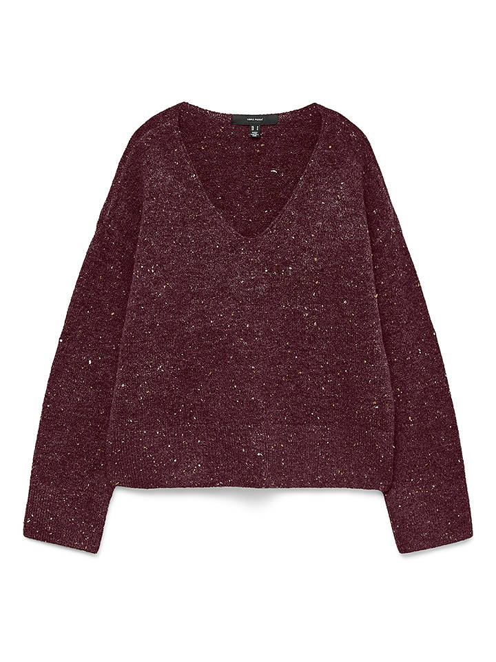 Vero Moda Pullover in Bordeaux - L