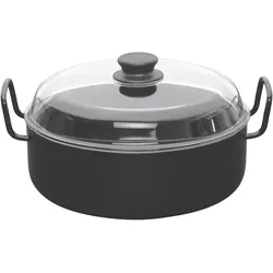 Riess Schmorpfanne 'Oma's', Pfanne + Kochtopf, Schwarz