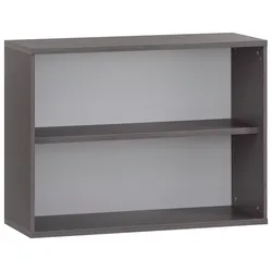 Schreibtischregal Serie 4000 Grau