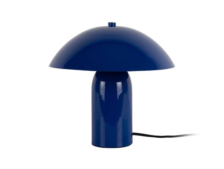 Tischlampe Luna - aus Eisen gefertigt - Blau - Luxusbetten24