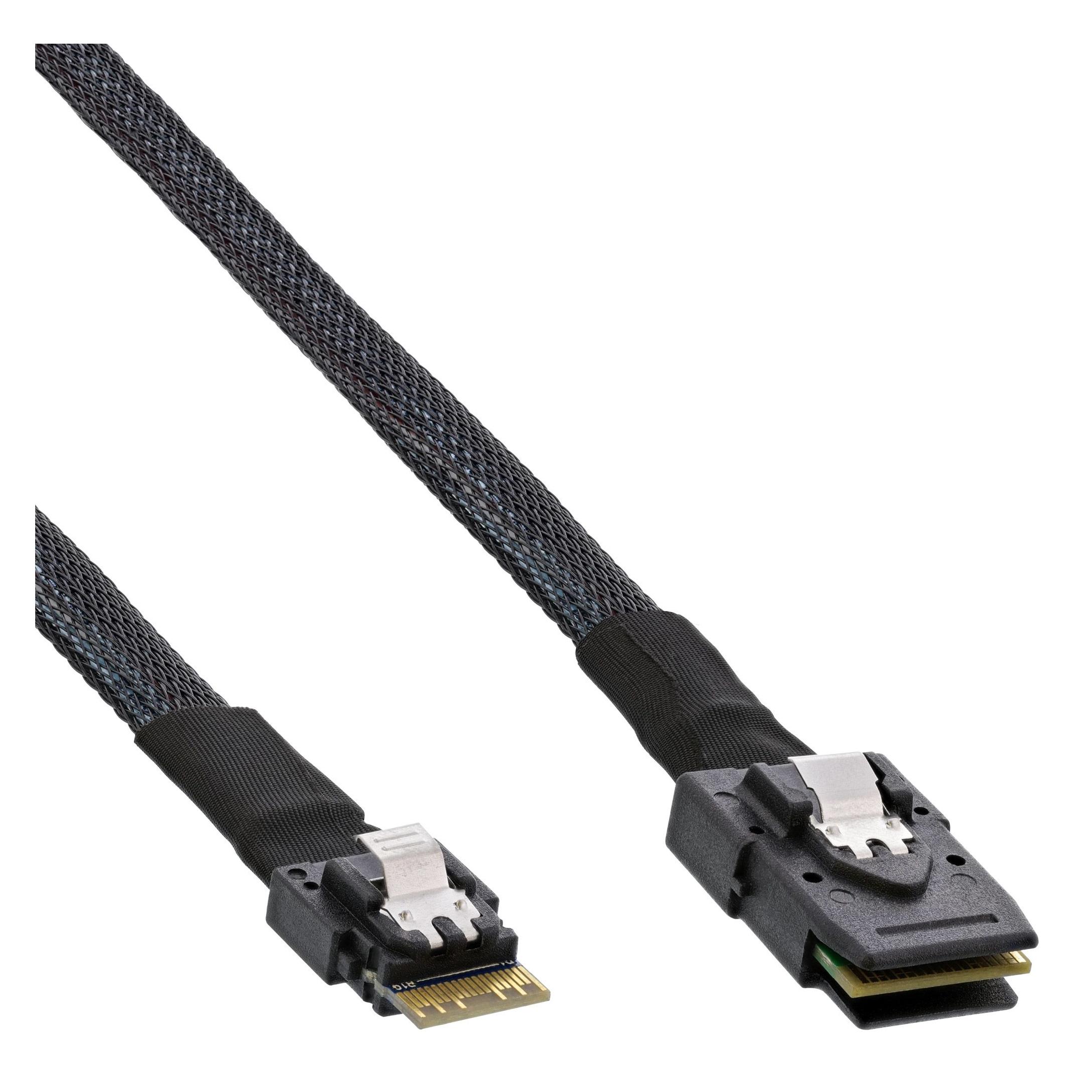 InLine Internes SAS-Kabel (50 cm, SAS) (27645A)