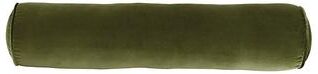 "Signature Velvet Bolster Pillow Cover - Ink 48"" - Ballard Designs"