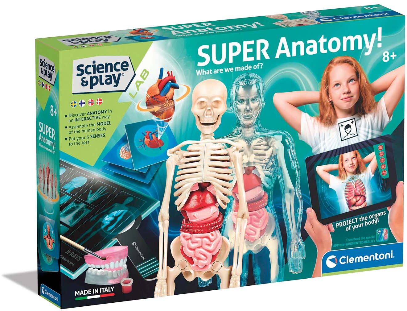 Clementoni Experimentkit Science & Play Super Anatomy