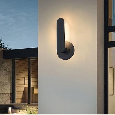 Outdoor-LED-Wandleuchte, wasserdichtes Liner-Design, 10 W, Beleuchtung, Wandleuchte, modernes Schlafzimmer, warmweißes Licht