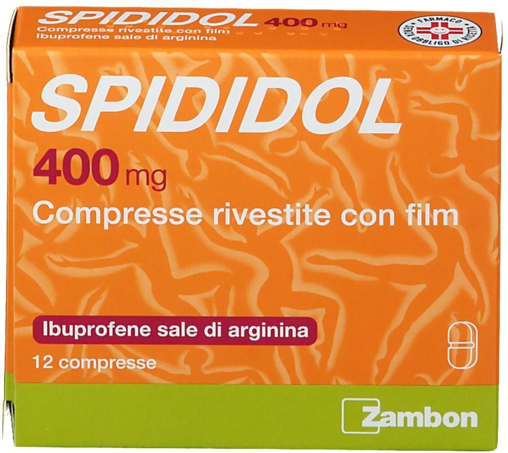 Zambon Spididol 400 mg, 12 Compresse Rivestite