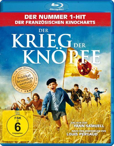 Yann Samuell - Der Krieg der Knöpfe [Blu-ray] - Preis vom 08.10.2026 07:26:42 h