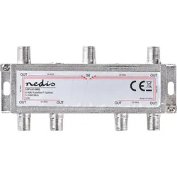 N SSPL610ME - Satelliten-Splitter, 5 - 2400 MHz, Eingänge: 1, Silber