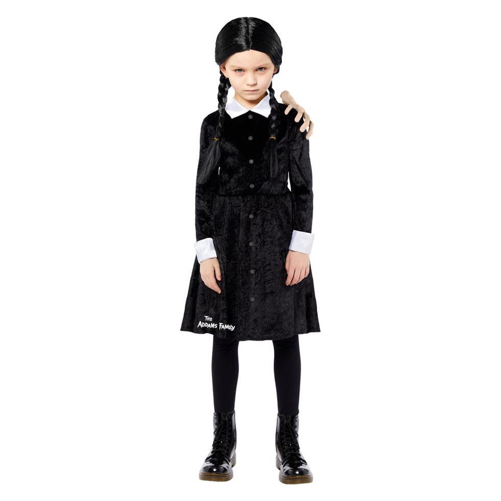 Amscan Wednesday Addams Kostüm für Mädchen (10XL, 11XL, 12XL) (AM9917653EPM)