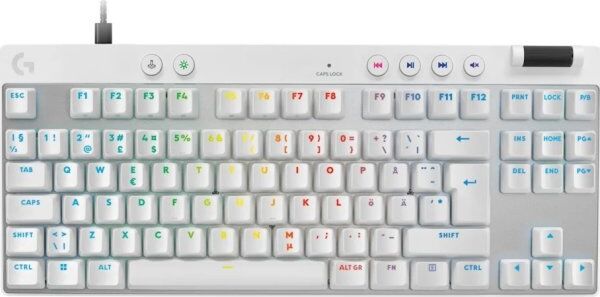 Logitech Pro X Tkl Rapid Kabel Gaming Tastatur