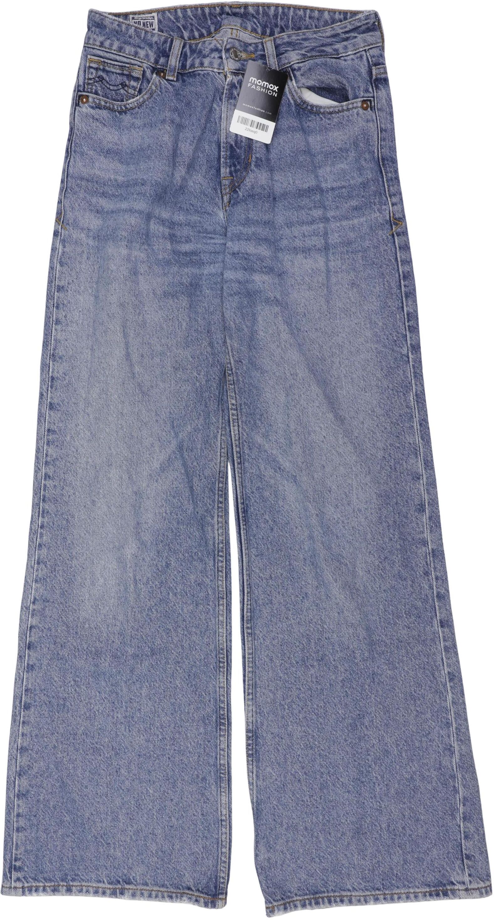 Kings of Indigo Damen Jeans, Blau, Gr. W26, Baumwolle - Second Hand