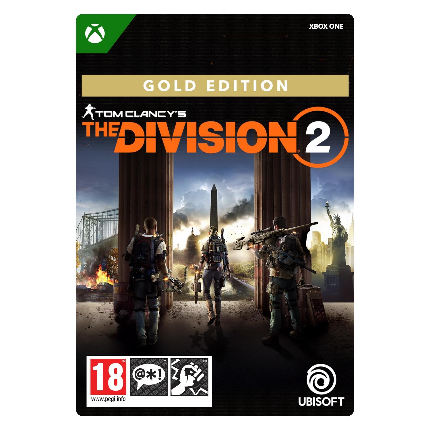 Microsoft MS ESD The Division 2 Gold Edition Year, MS (Xbox One S, Xbox One X) (EP2-19791)
