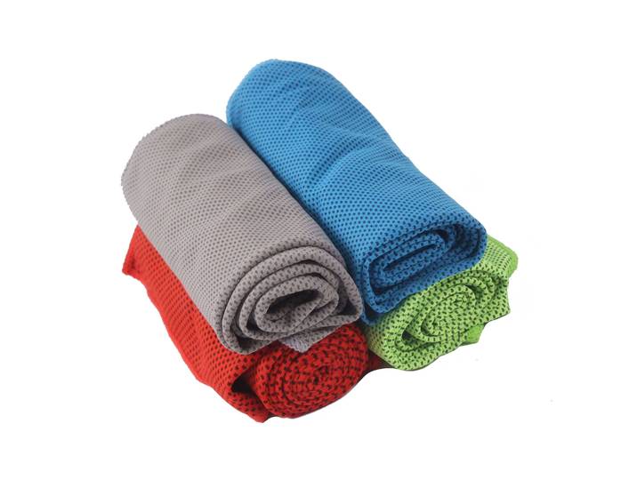 Sporthandtuch mit Kühlfunktion 4er Set
