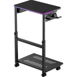 SpeaKa Professional Computer-Wagen SP-CPB3002-BK SP-15113636 Black Belastbar bis=80 kg