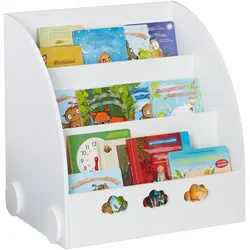 Relaxdays, Kinderregal, Bücherregal (58 x 45 x 60 cm)